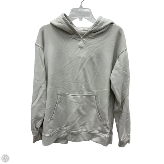 Athletic Sweatshirt Hoodie By Lululemon In Beige, Size: 10