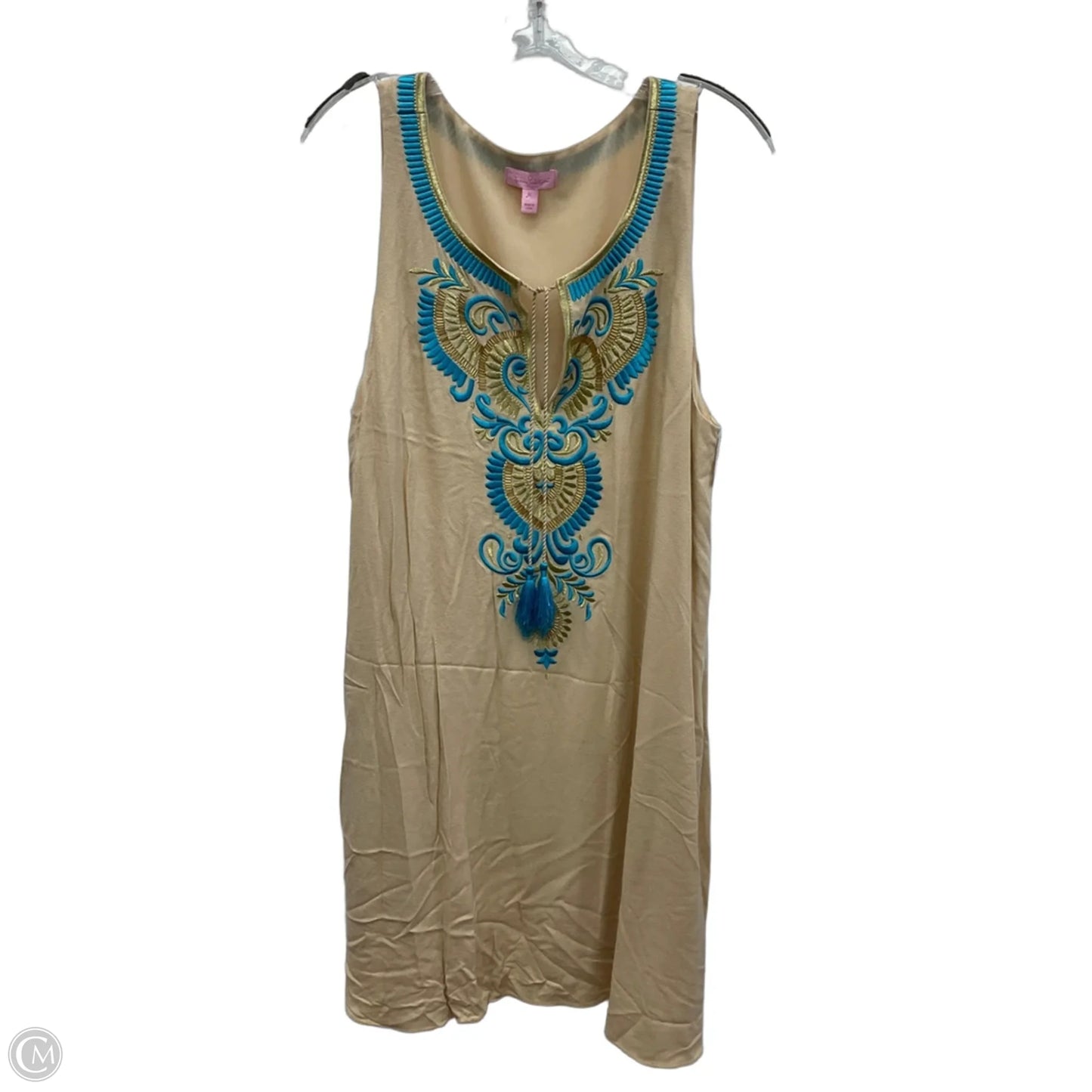 Dress Casual Short By Lilly Pulitzer In Tan, Size: Xl