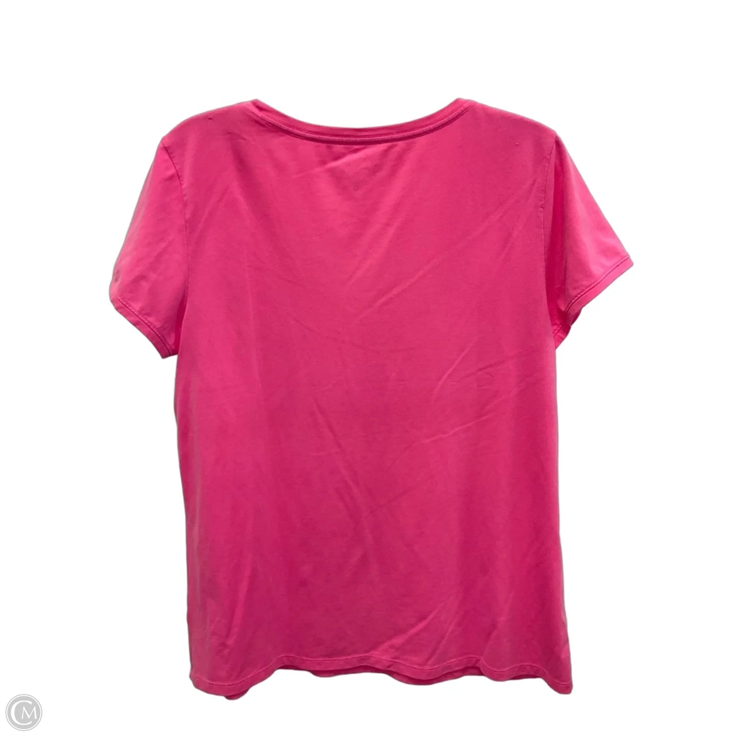 Top Short Sleeve By Lilly Pulitzer In Pink, Size: Xl