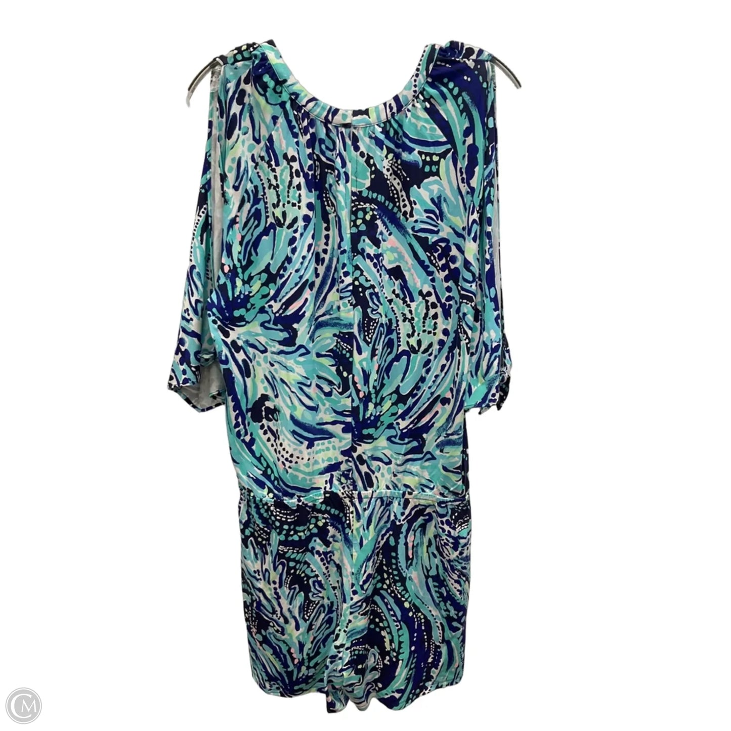 Dress Casual Midi By Lilly Pulitzer In Blue, Size: Xl