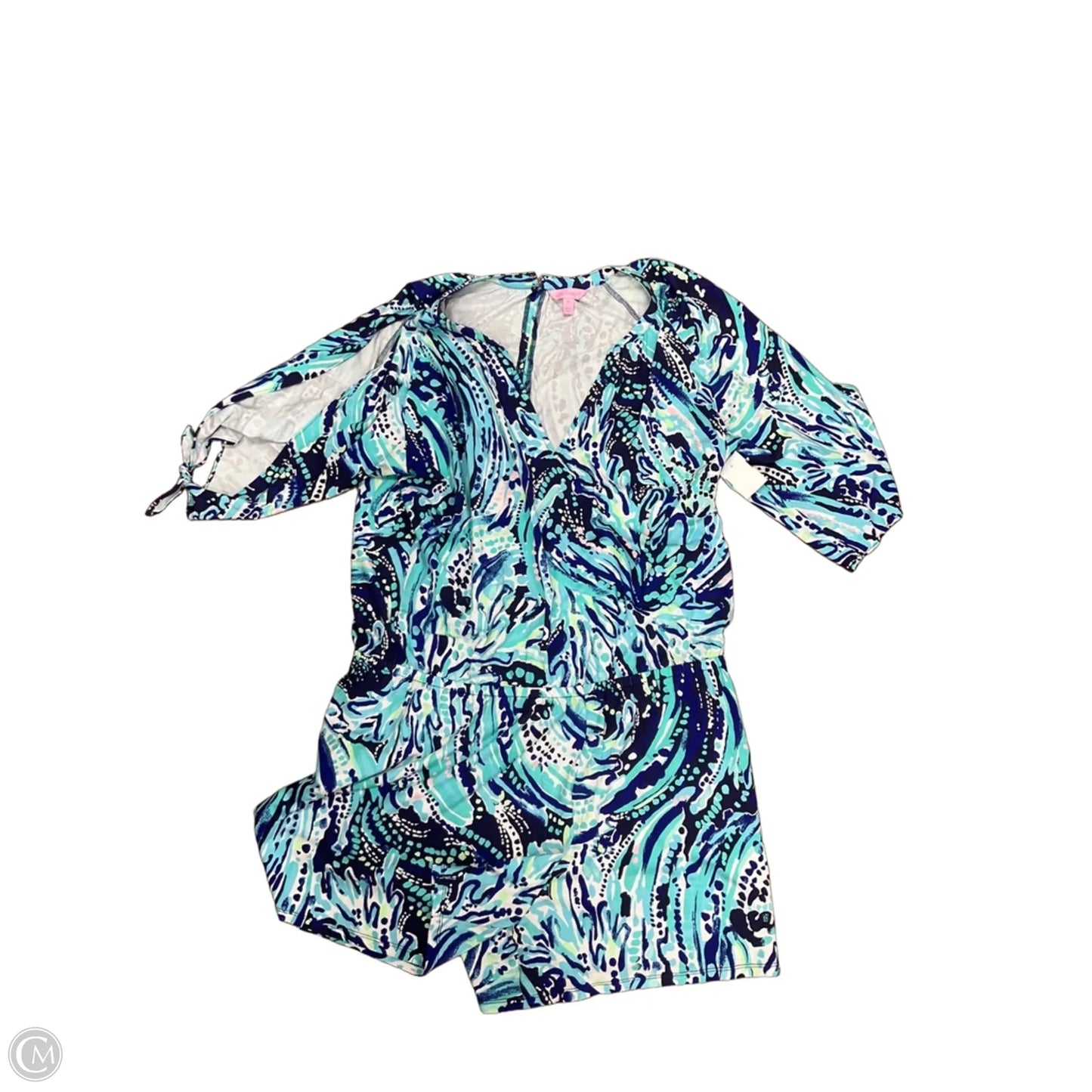 Dress Casual Midi By Lilly Pulitzer In Blue, Size: Xl