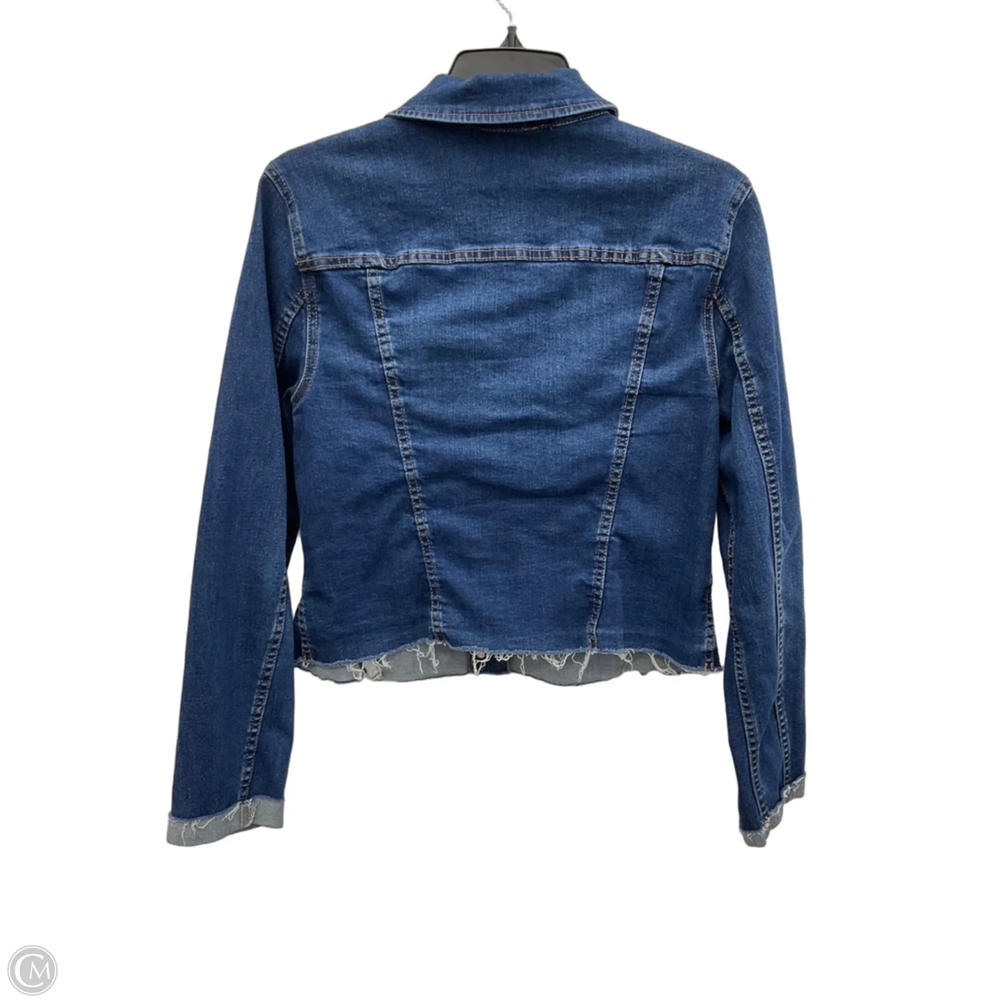 Jacket Denim By Industry In Blue Denim, Size: L