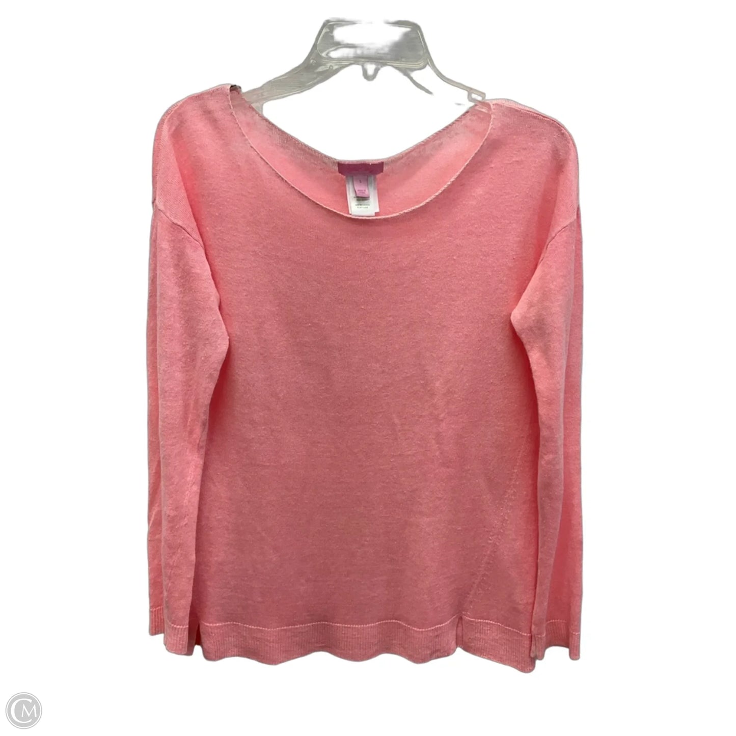 Top Long Sleeve By Lilly Pulitzer In Pink, Size: S