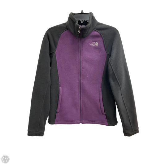 Jacket Fleece By The North Face In Black & Purple, Size: Xs