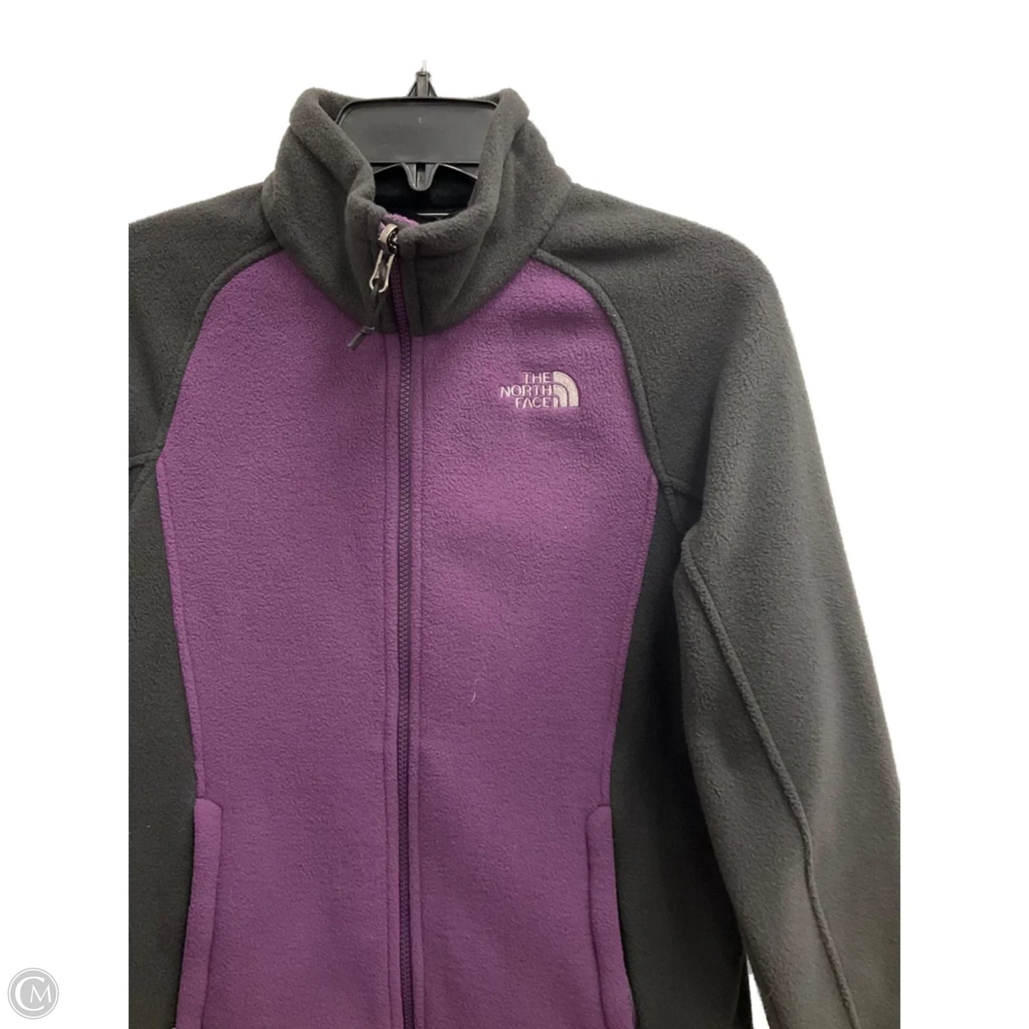 Jacket Fleece By The North Face In Black & Purple, Size: Xs