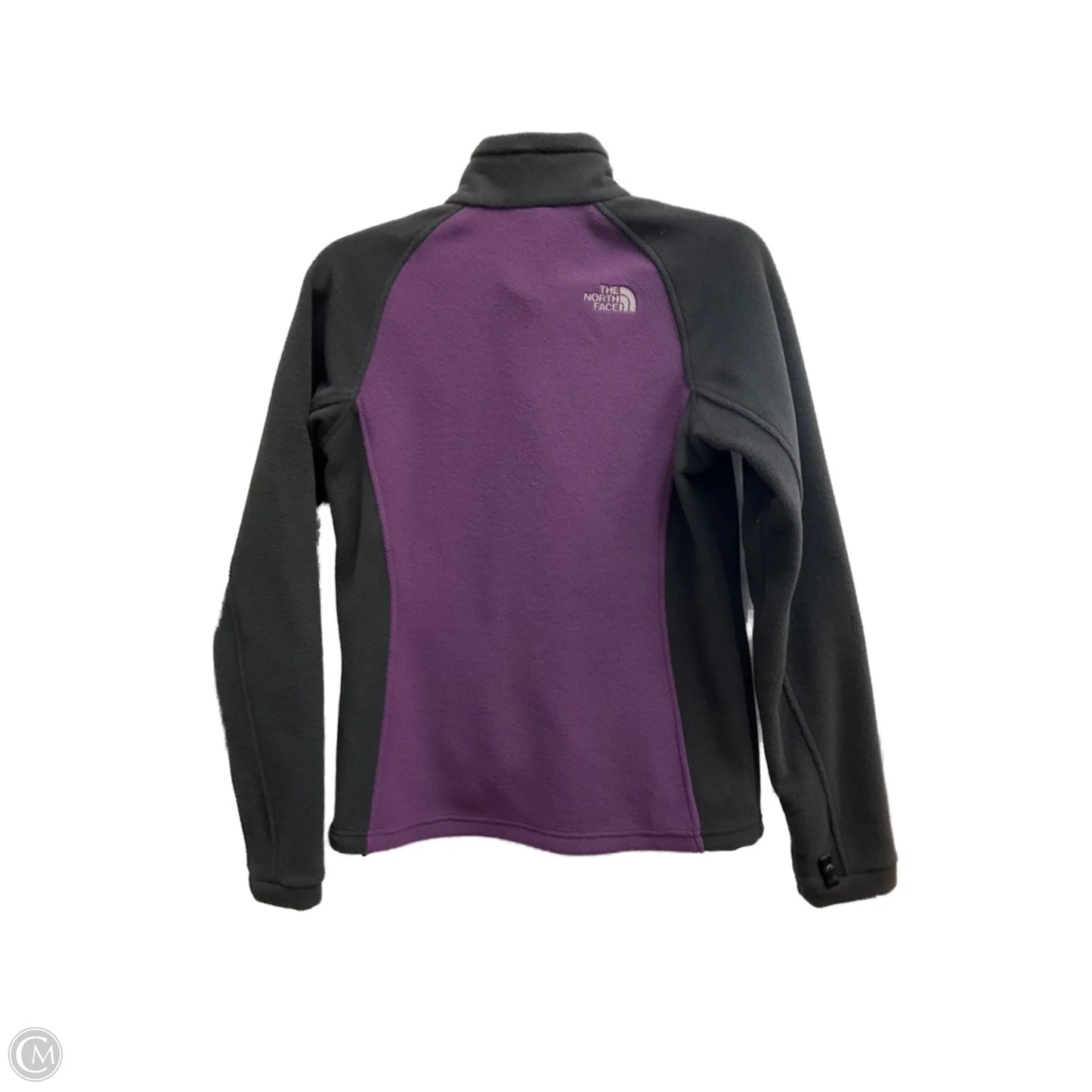 Jacket Fleece By The North Face In Black & Purple, Size: Xs