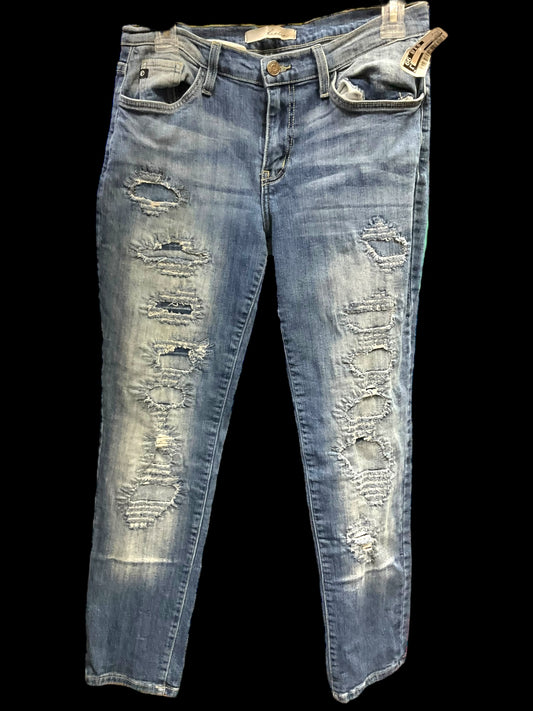 Jeans Skinny By Kancan In Blue, Size: 0