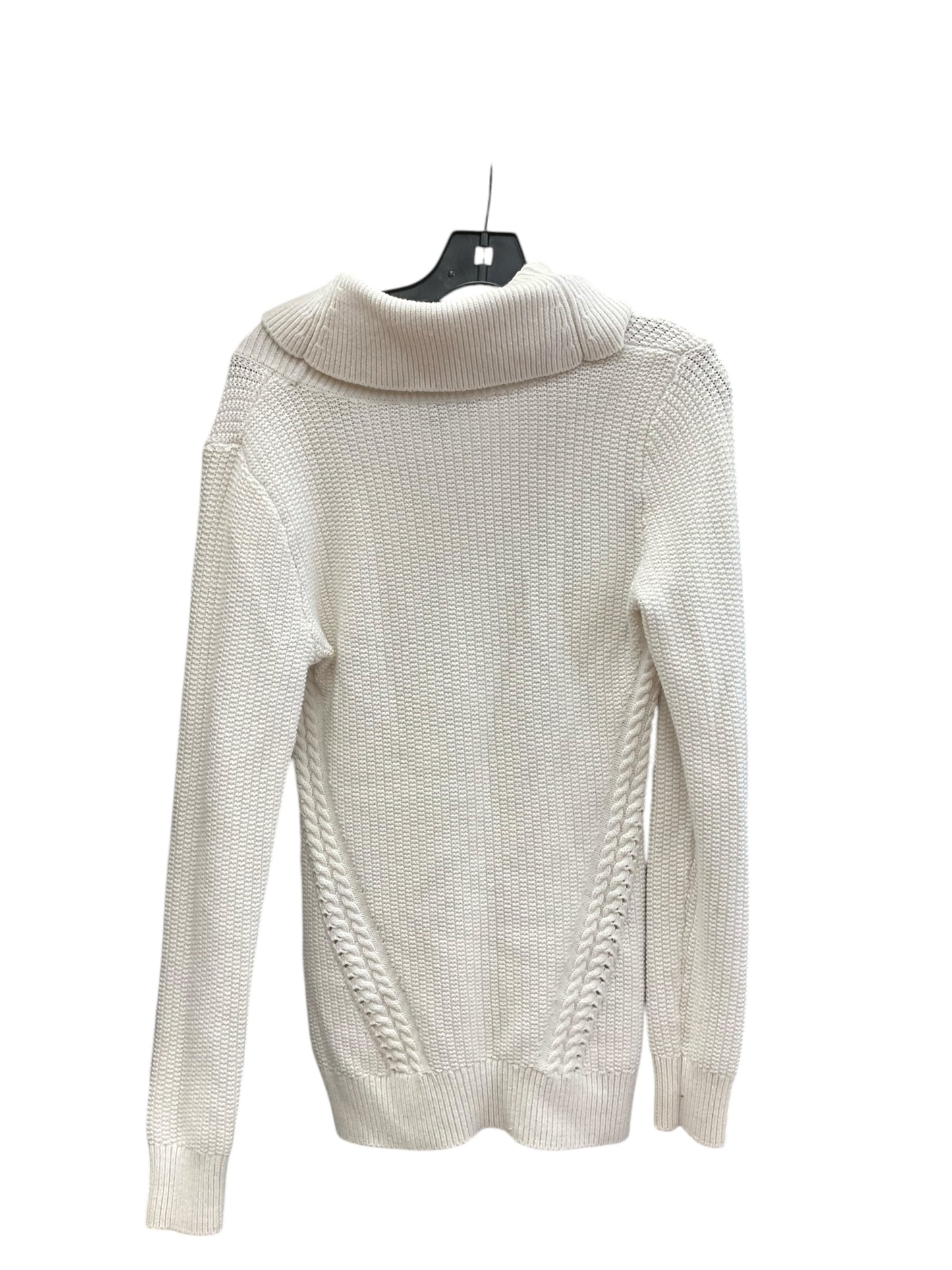 Sweater By White House Black Market In White, Size: Xs