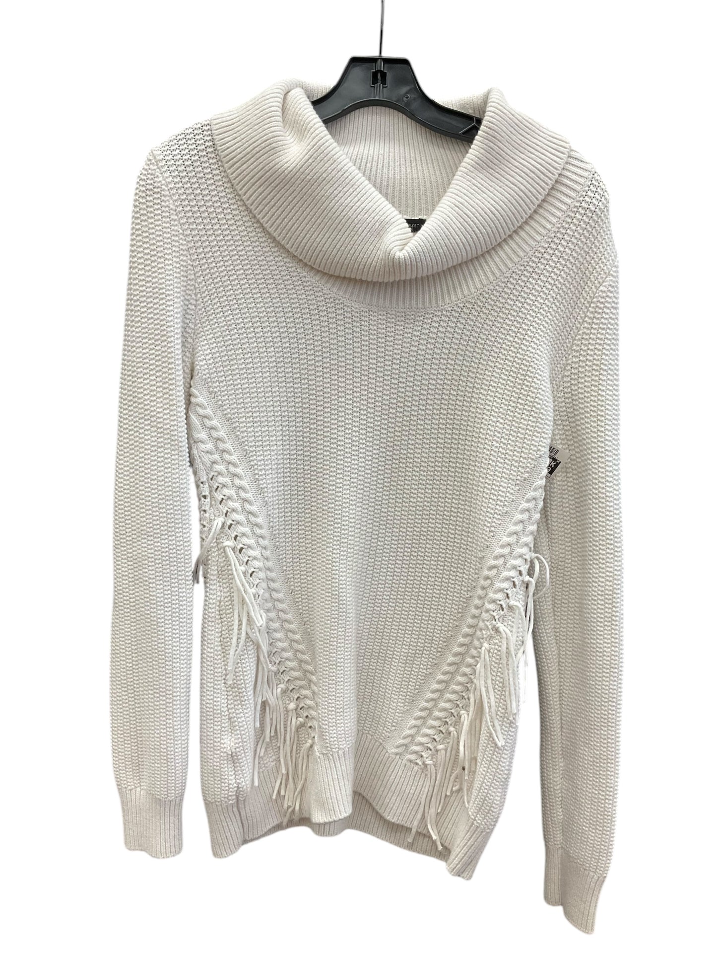 Sweater By White House Black Market In White, Size: Xs