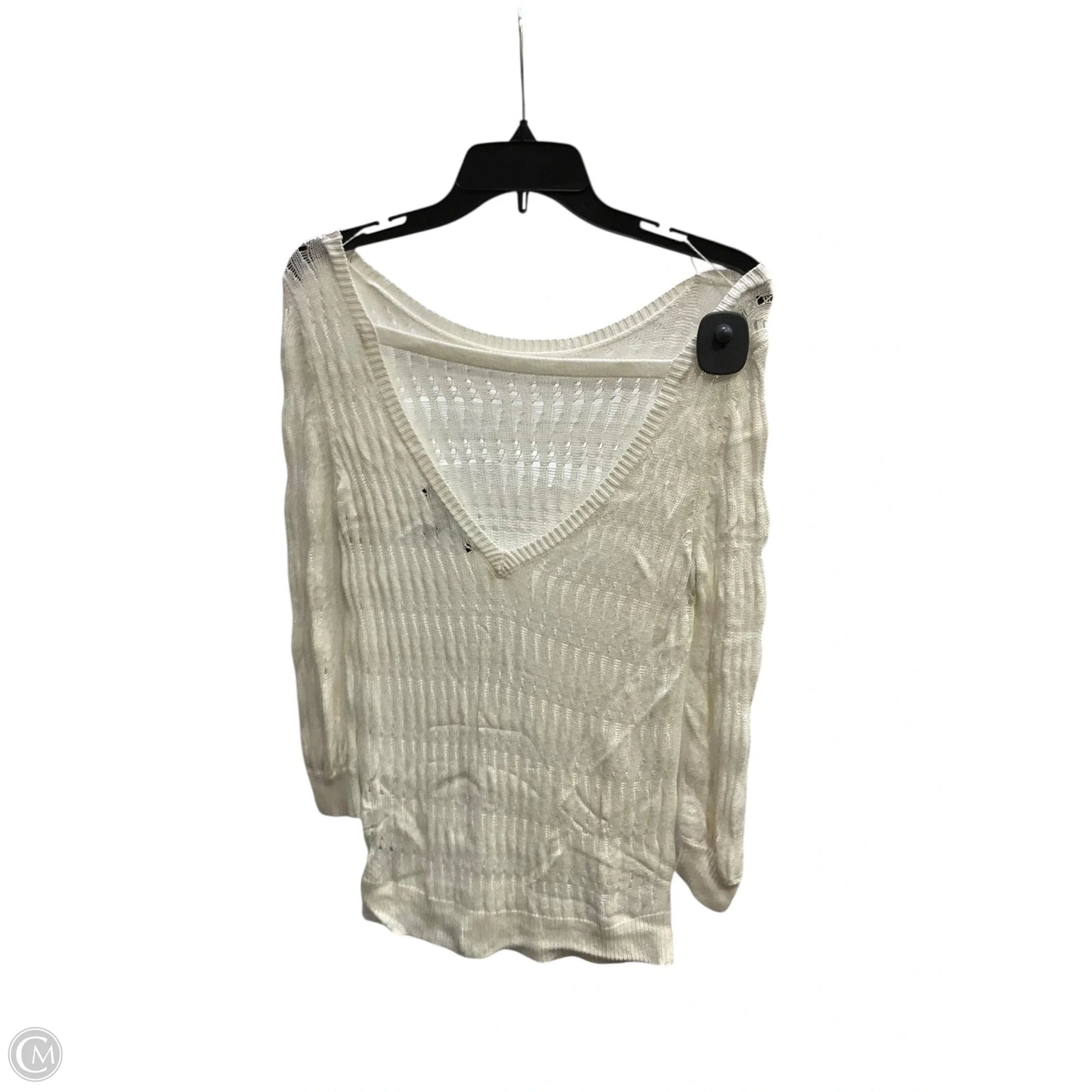Sweater By White House Black Market In White, Size: S
