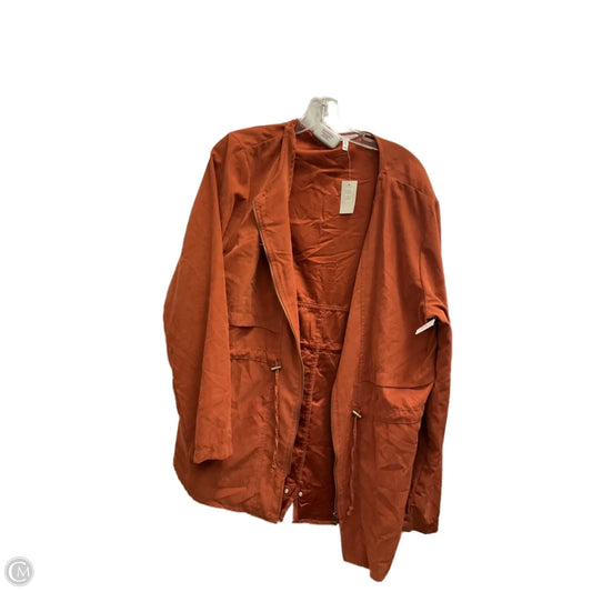 Jacket Utility By Maurices In Orange, Size: Xxl