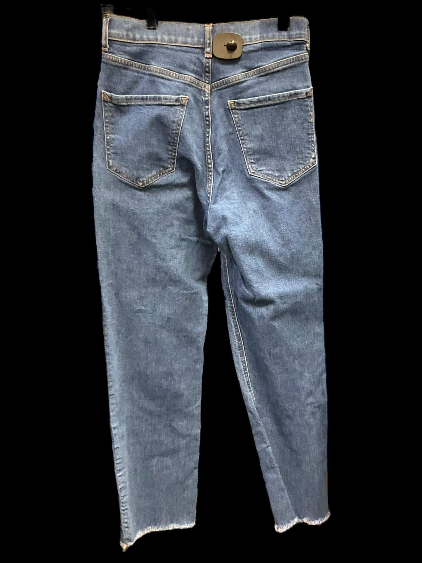 Jeans Straight By Express In Blue, Size: 0