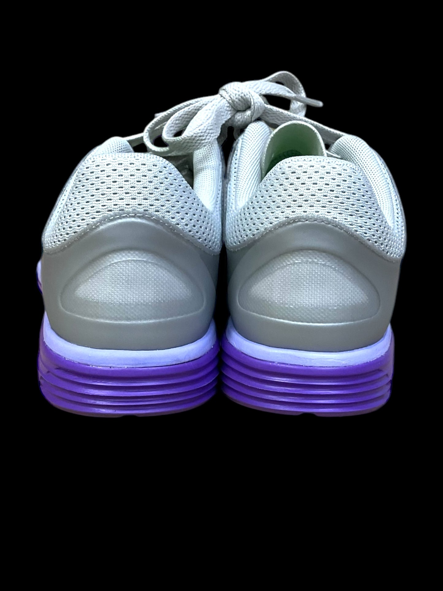 Shoes Athletic By Nike In Grey & Purple, Size: 8