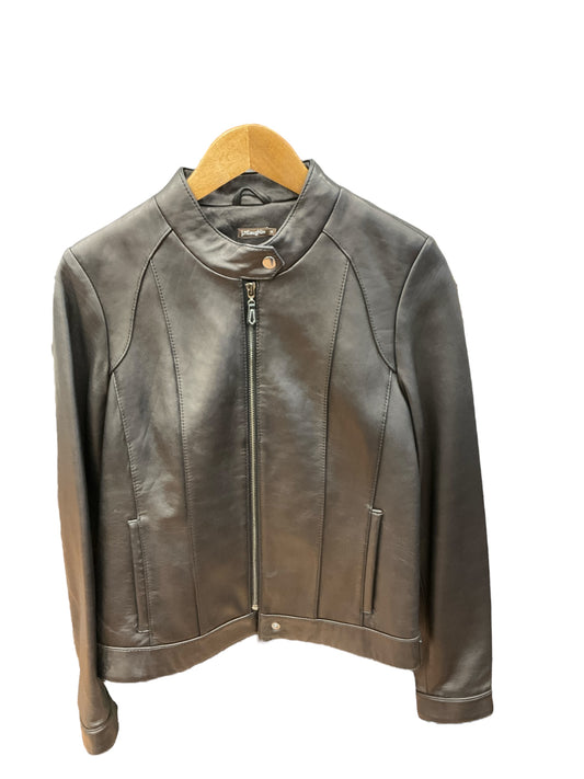 Jacket Leather By J Mclaughlin In Black, Size: M