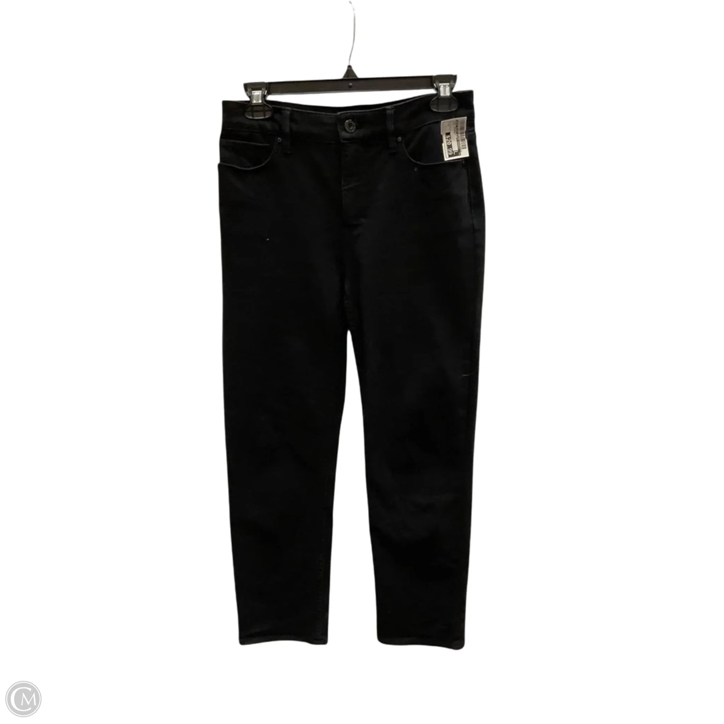 Jeans Cropped By White House Black Market In Black, Size: 4