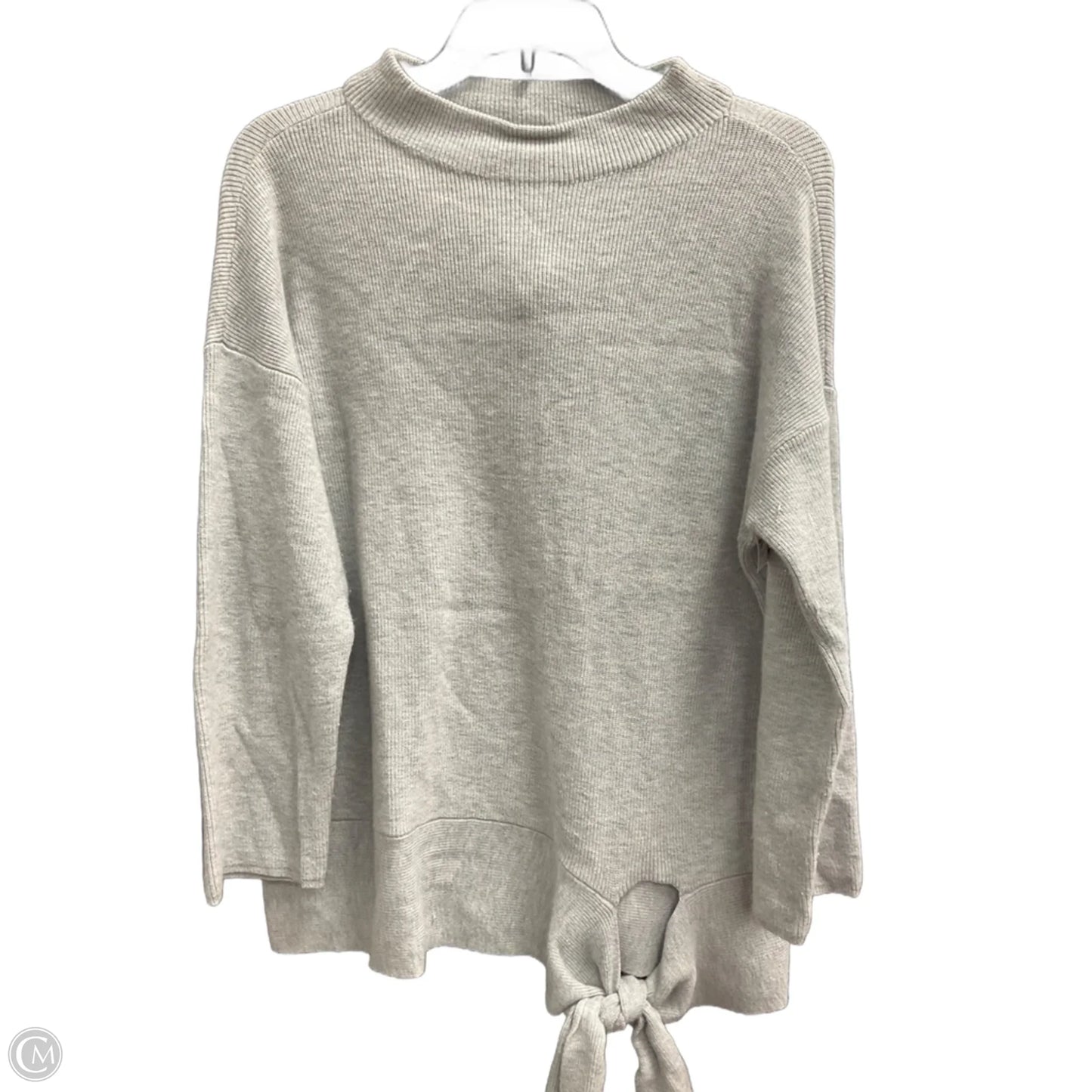 Sweater By Chicos In Grey, Size: M