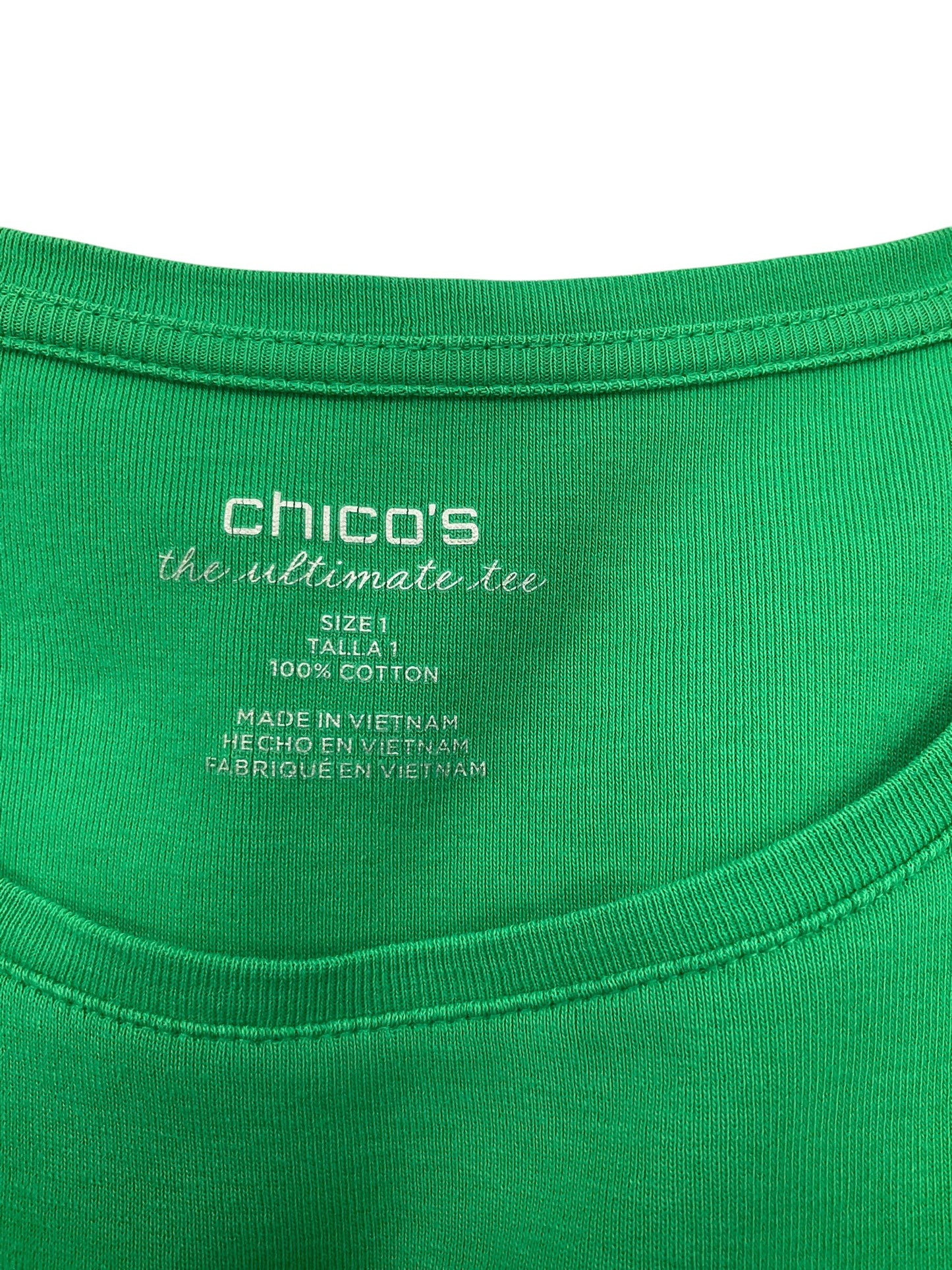 Top Short Sleeve By Chicos  Size: M