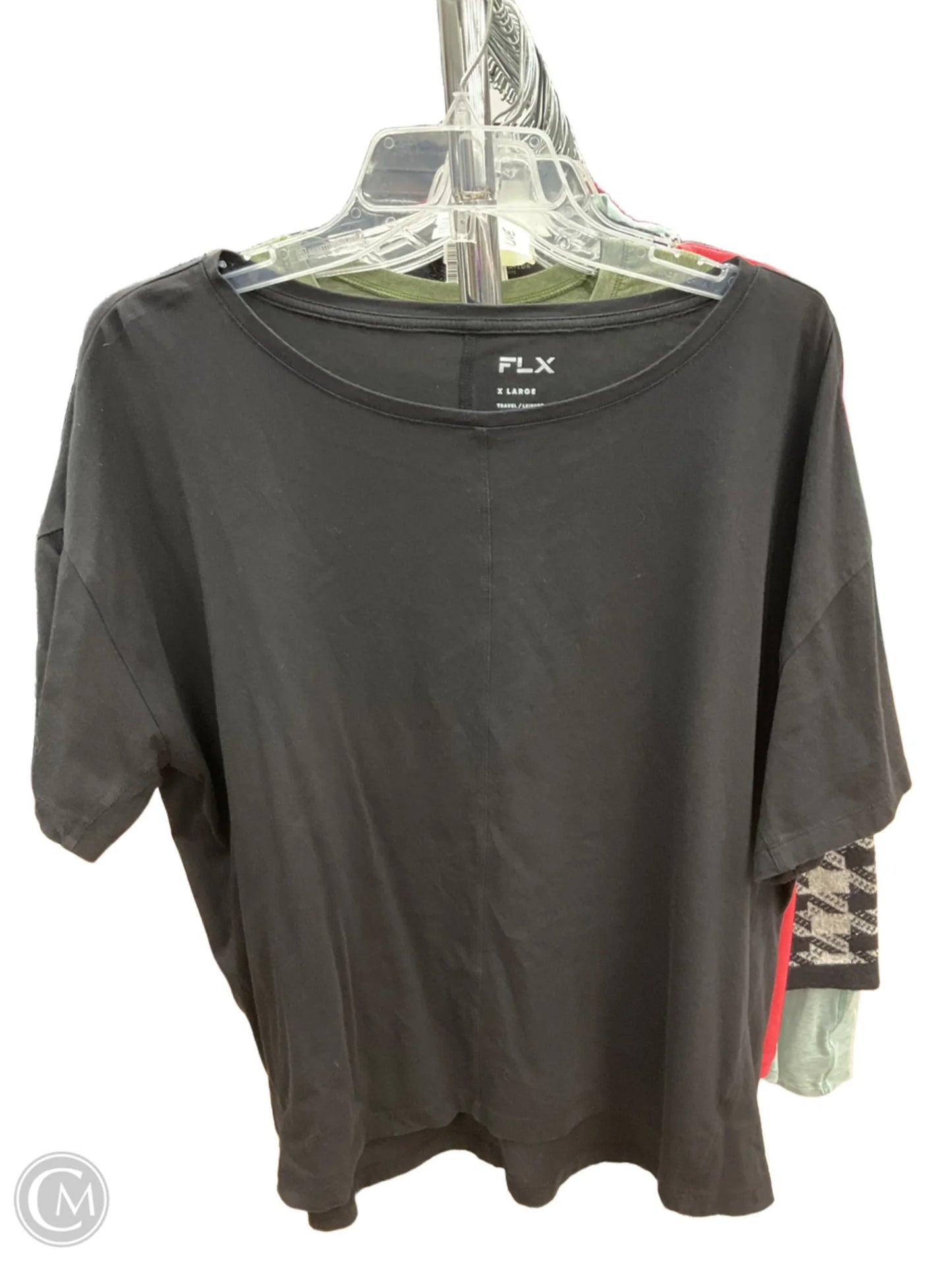 Athletic Top Short Sleeve By Flx  Size: Xl