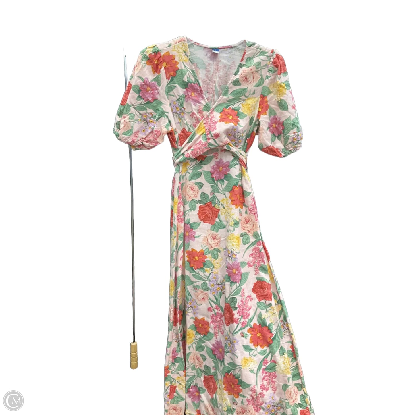 Dress Casual Maxi By Old Navy In Floral Print, Size: S