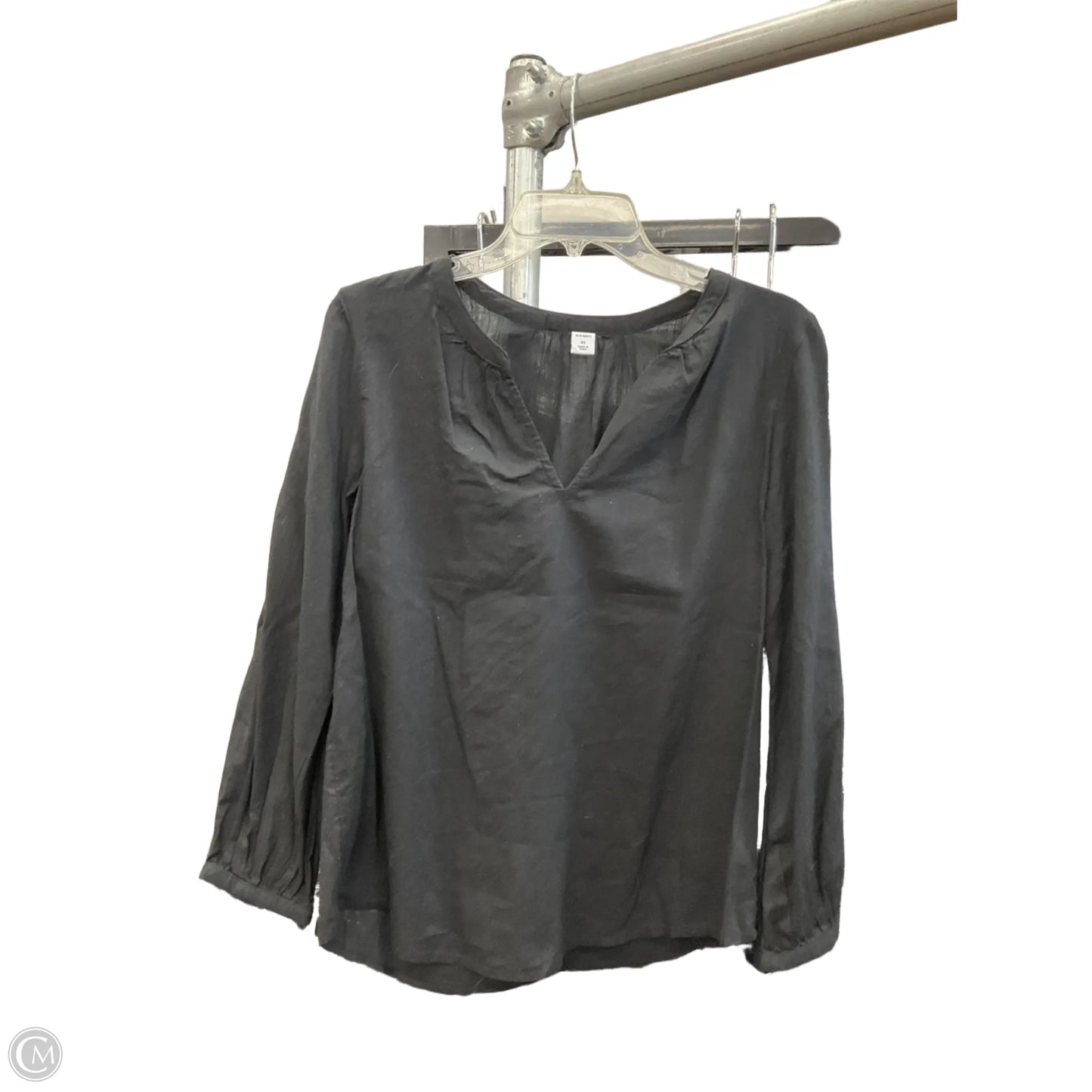 Top Long Sleeve By Old Navy In Black, Size: Xs