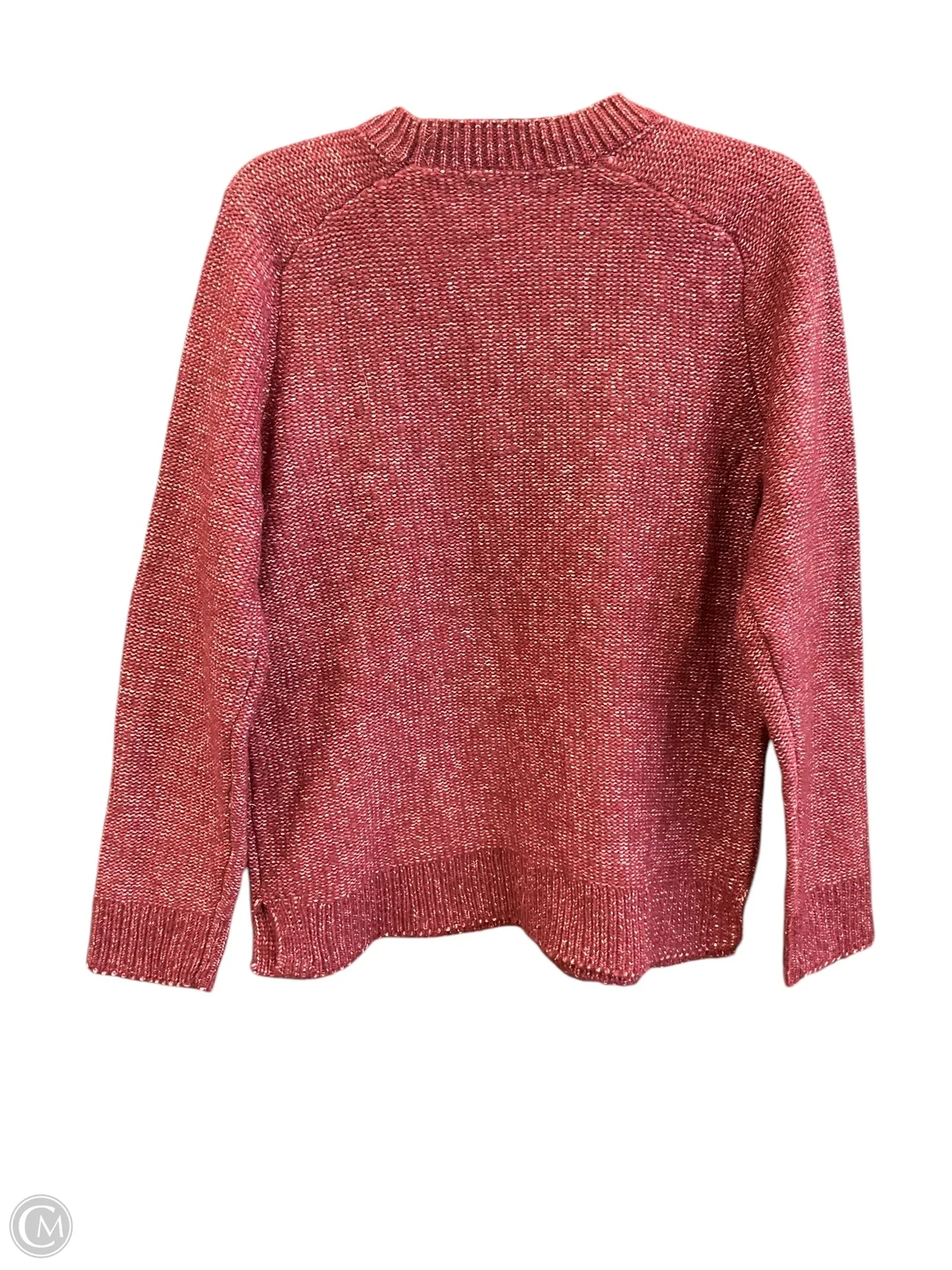 Sweater By Banana Republic In Maroon, Size: S