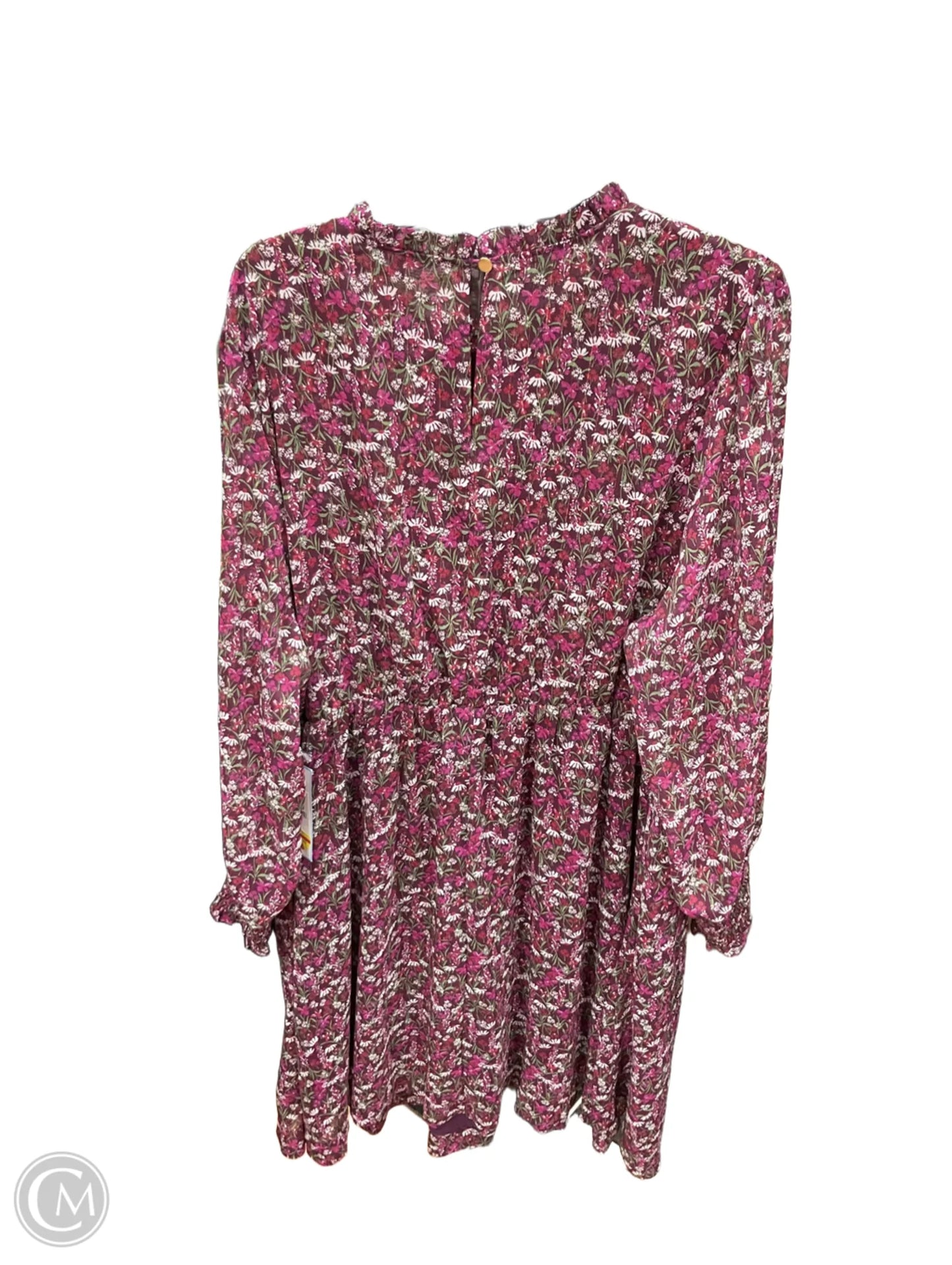 Dress Casual Short By Draper James In Floral Print, Size: 2x