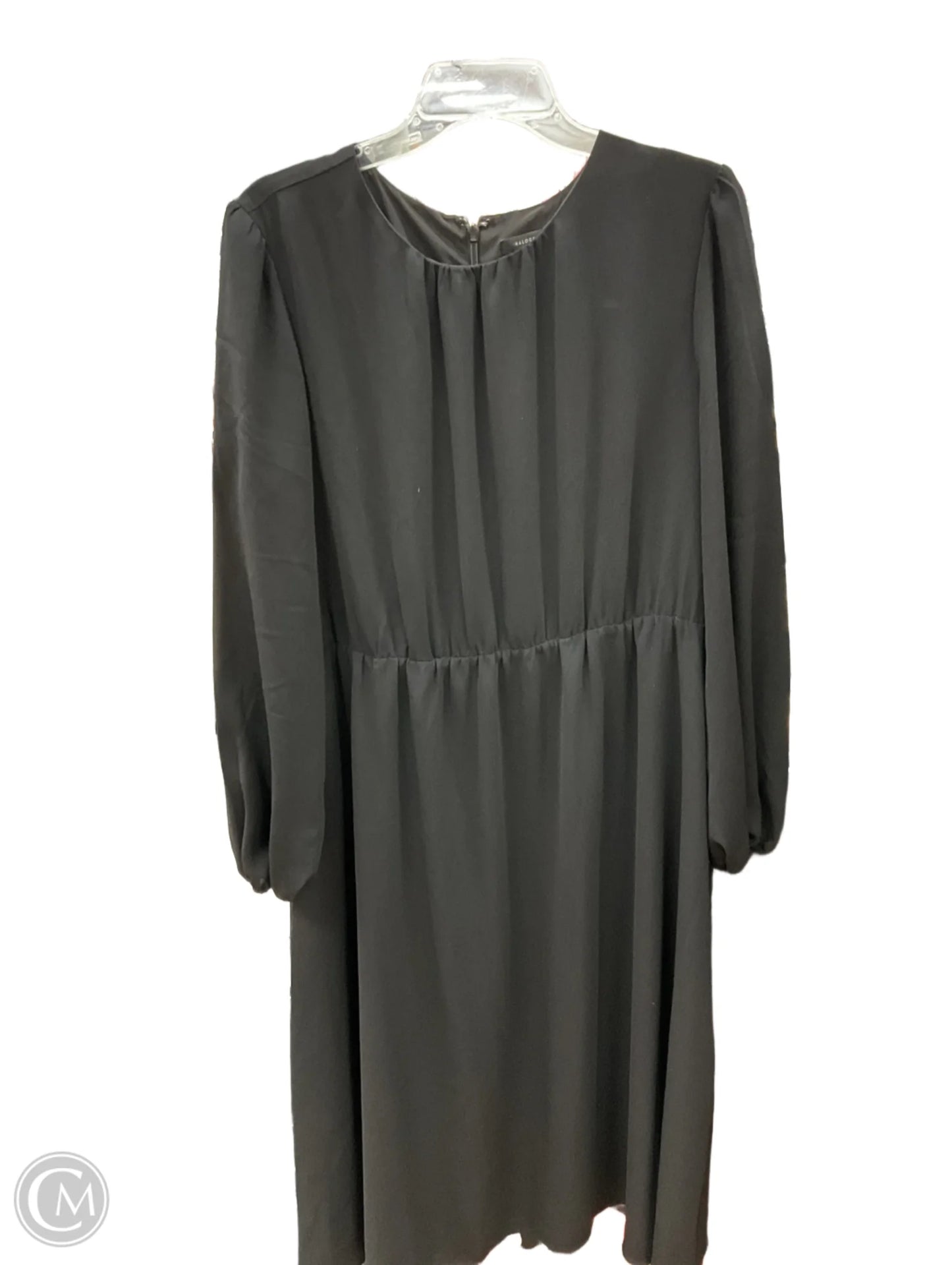 Dress Casual Maxi By Halogen In Black, Size: 1x