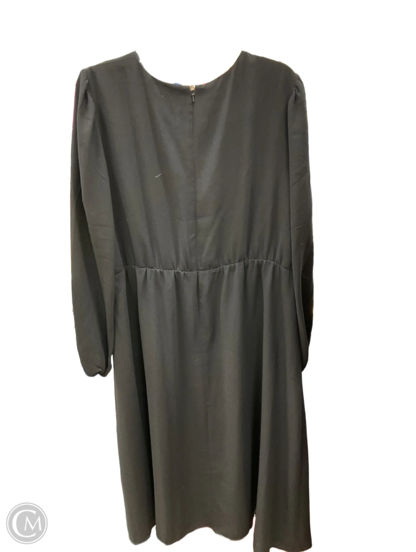 Dress Casual Maxi By Halogen In Black, Size: 1x