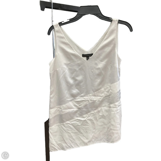 Top Sleeveless By Banana Republic In White, Size: Xs