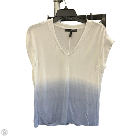 Top Sleeveless By White House Black Market In Blue & White, Size: Xs