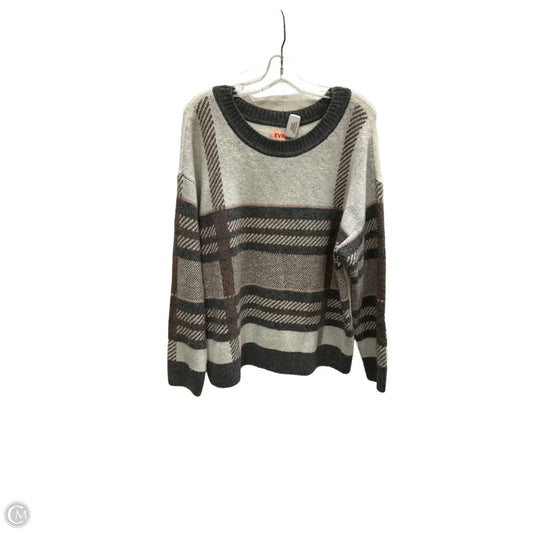 Sweater By Evri In Grey, Size: 1x