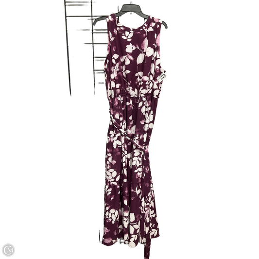 Dress Casual Maxi By Lane Bryant In Floral Print, Size: 2x