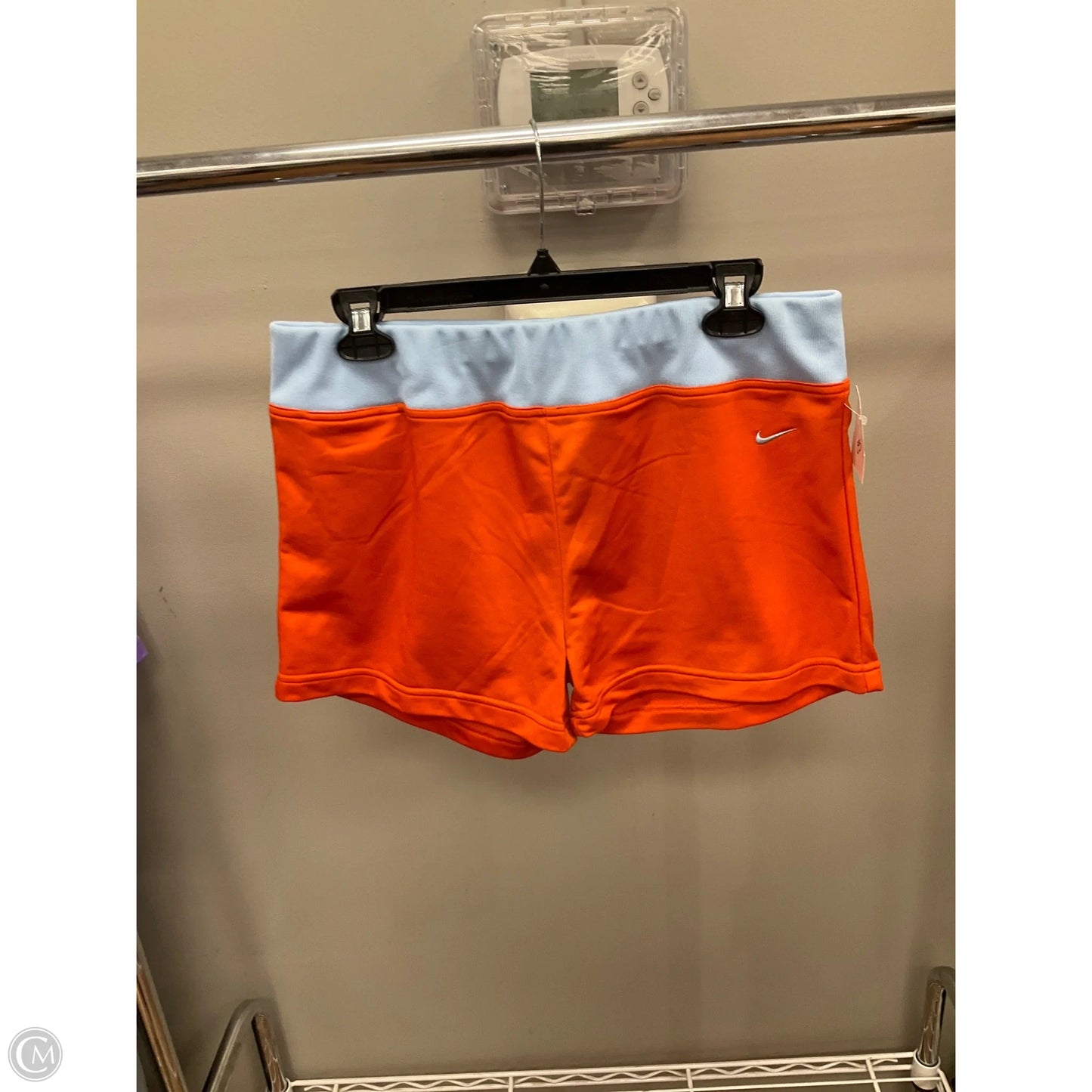 Athletic Shorts By Nike In Orange, Size: M