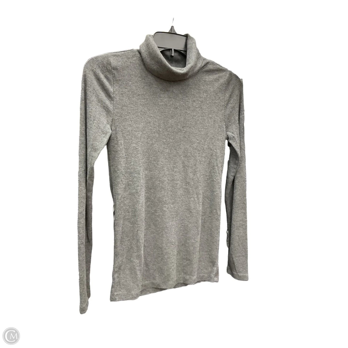 Top Long Sleeve By Loft In Grey, Size: Xs