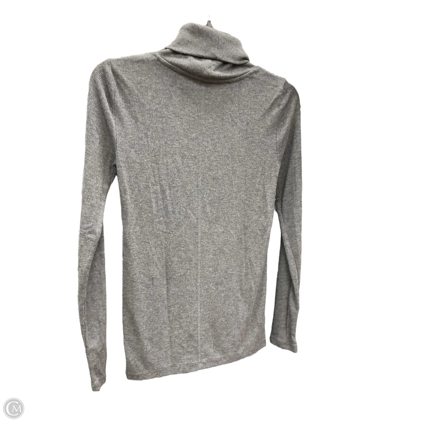 Top Long Sleeve By Loft In Grey, Size: Xs