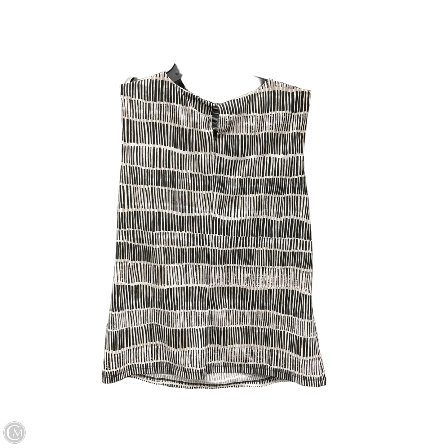 Top Sleeveless By Calvin Klein In Multi-colored, Size: Lp