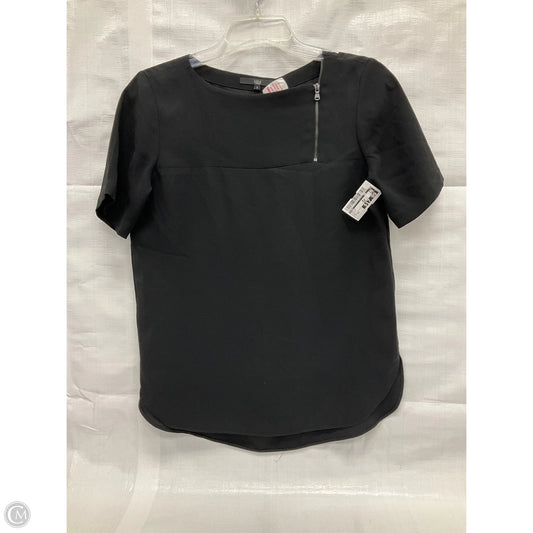 Top Short Sleeve By Tibi In Black, Size: Xs