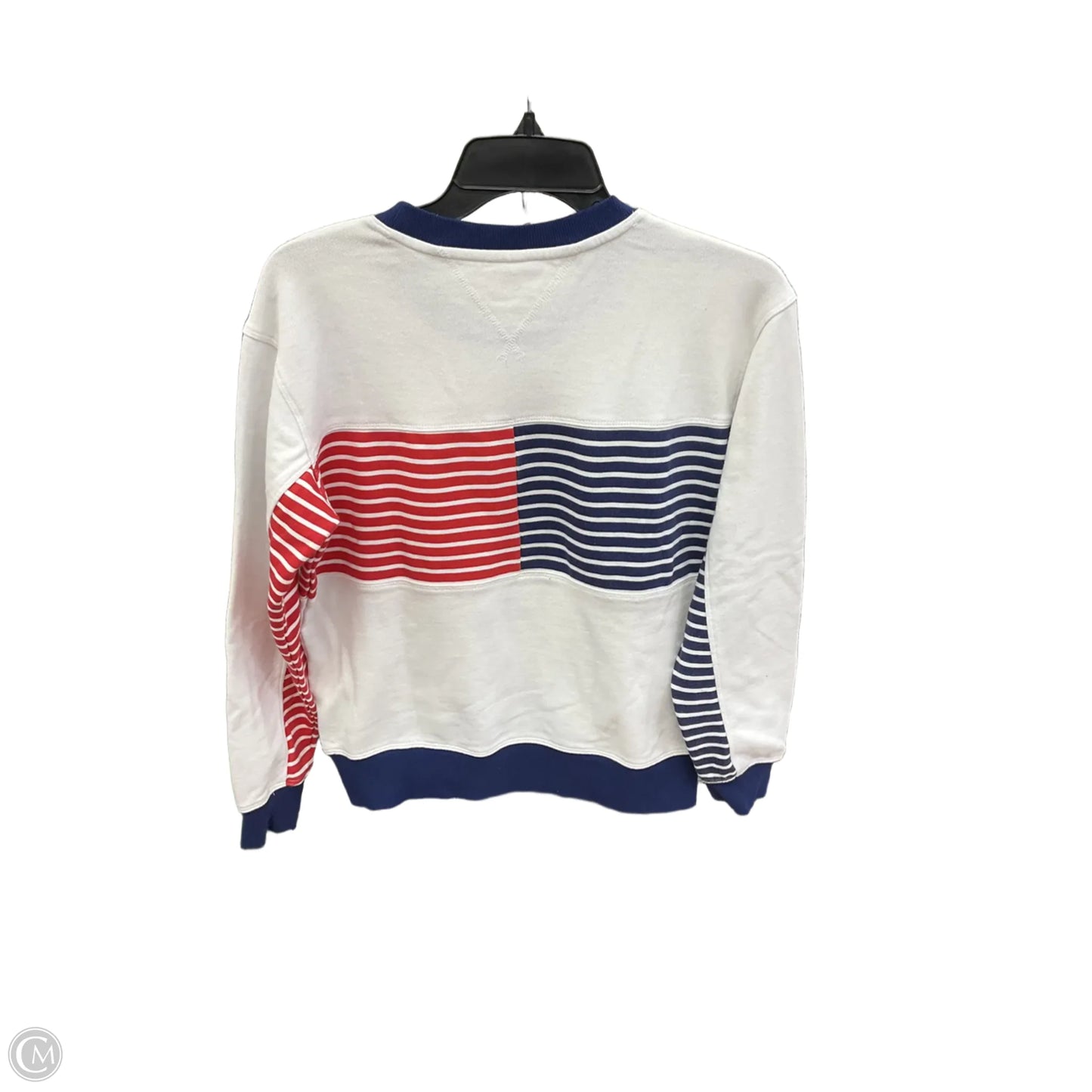 Athletic Top Long Sleeve Crewneck By Tommy Hilfiger In Multi-colored, Size: S