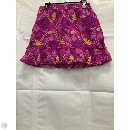 Skirt Mini & Short By Rachel Roy In Floral Print, Size: S