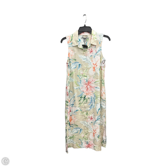 Dress Casual Maxi By Tommy Bahama In Floral Print, Size: Xs