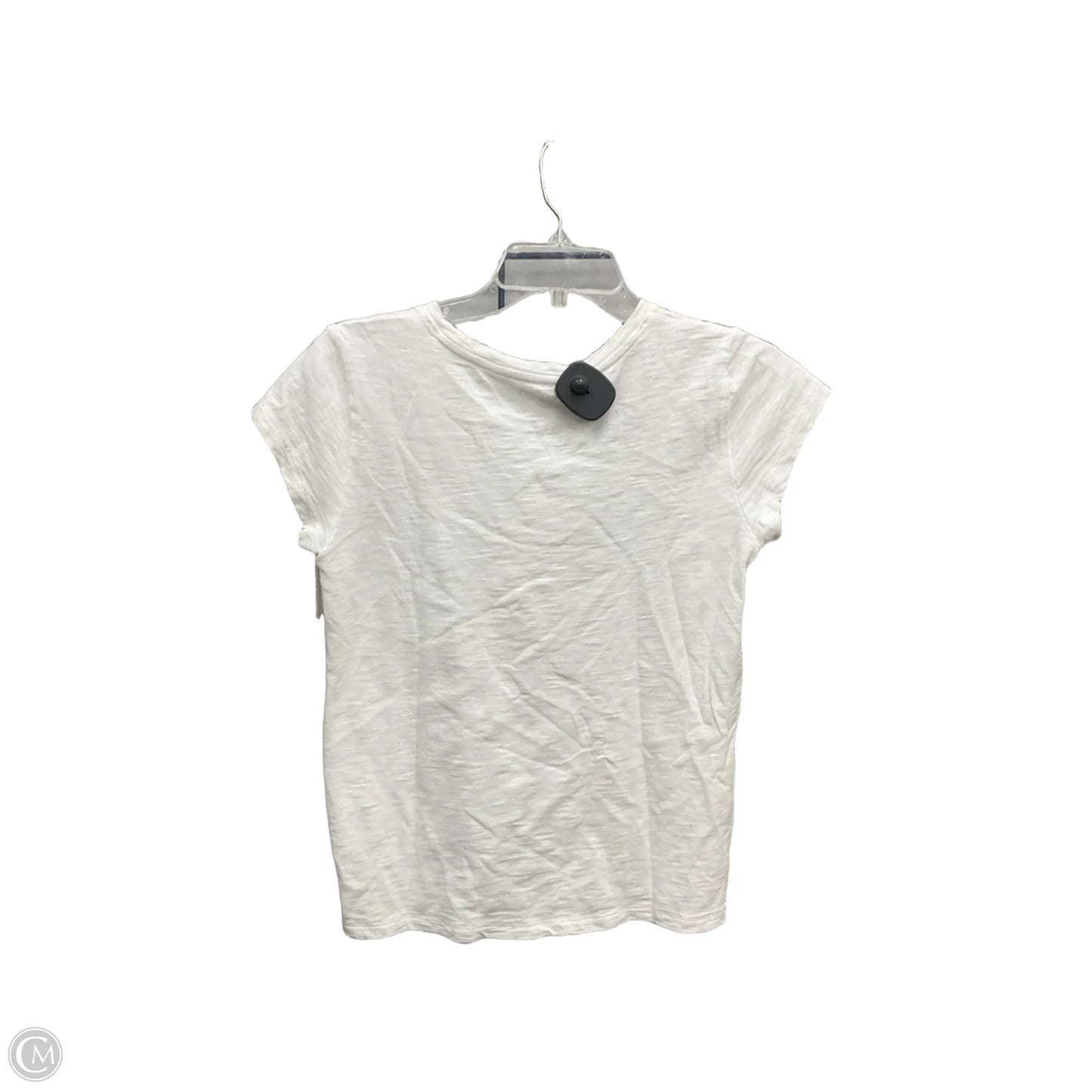 Top Short Sleeve By Talbots In White, Size: Xs