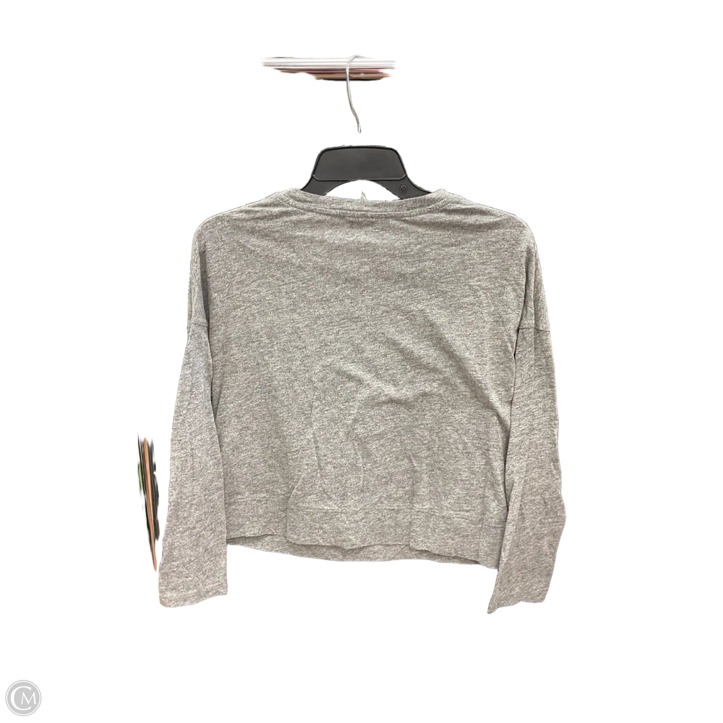 Top Long Sleeve By Sundry In Grey, Size: S