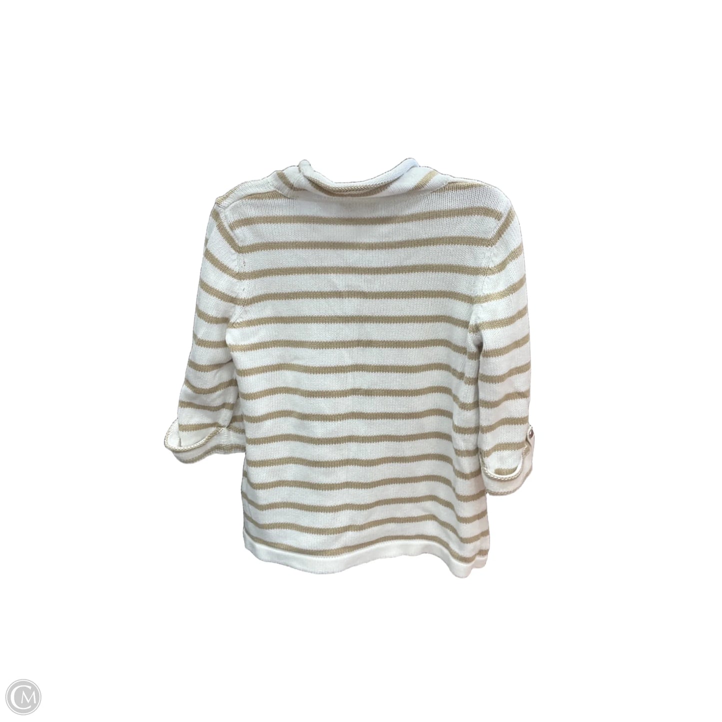 Sweater By Christopher And Banks In Striped Pattern, Size: M