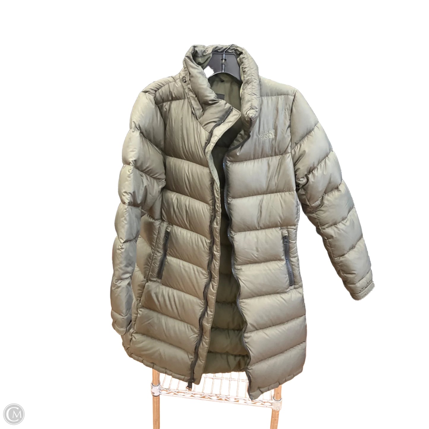 Coat Puffer & Quilted By The North Face In Green, Size: M