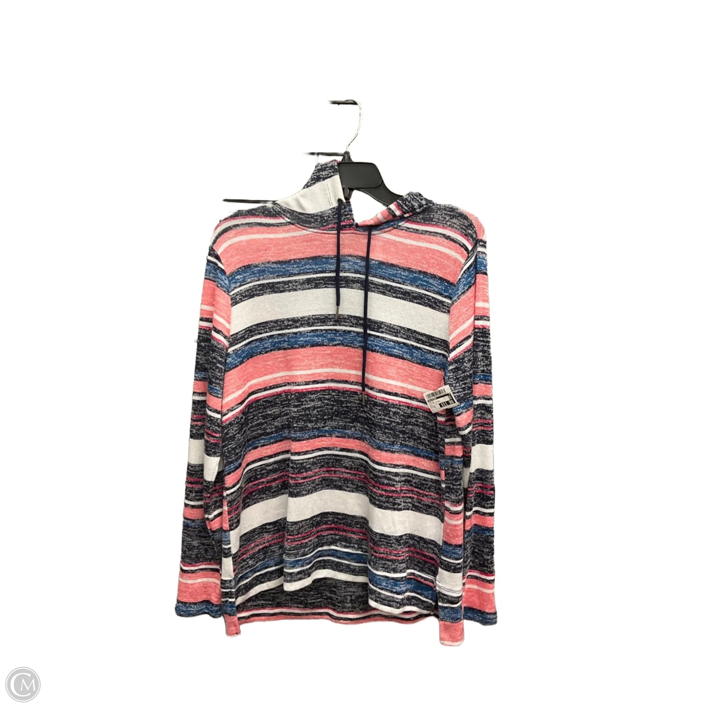 Top Long Sleeve By Wallflower In Striped Pattern, Size: Xl