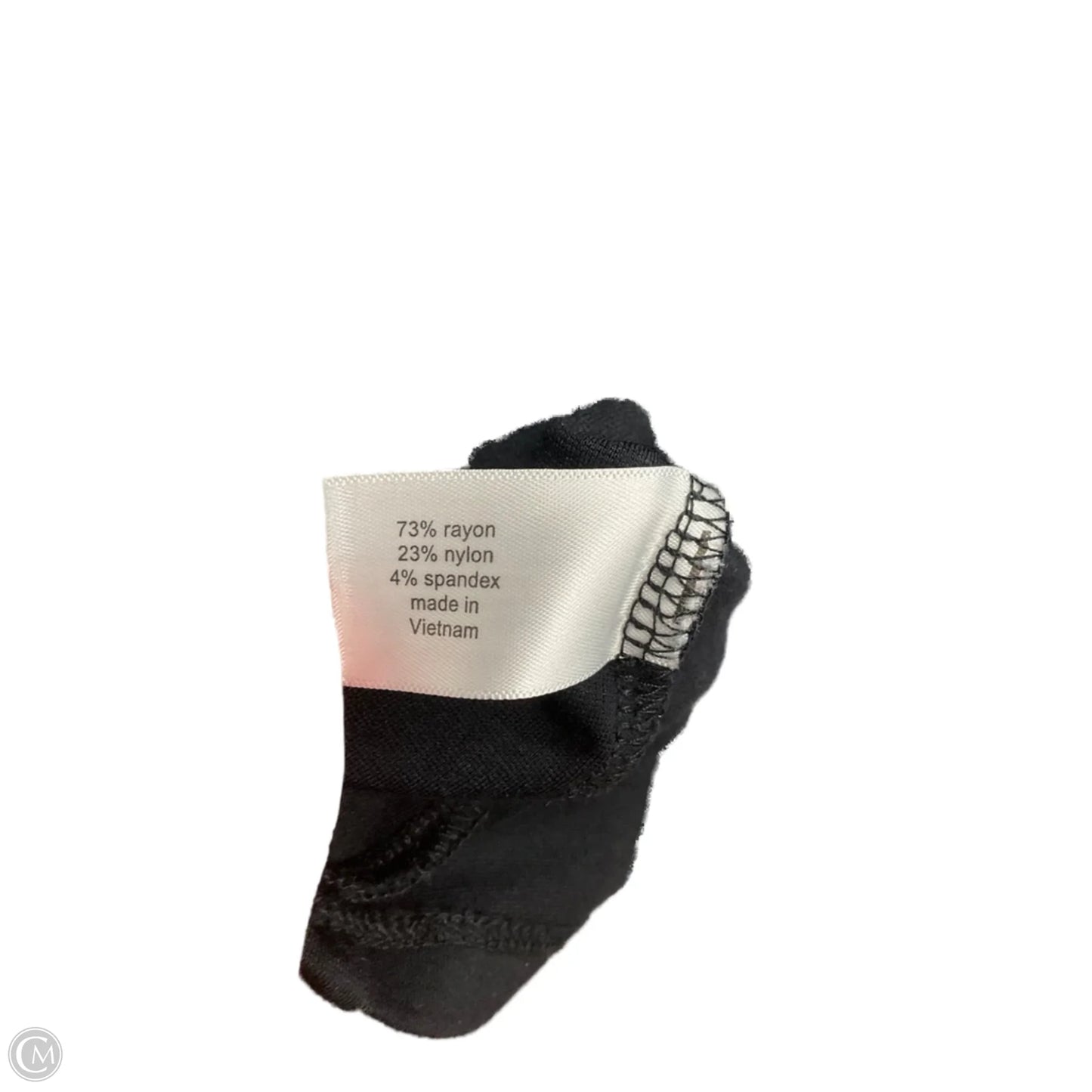 Top Short Sleeve By Lane Bryant In Black, Size: Xl