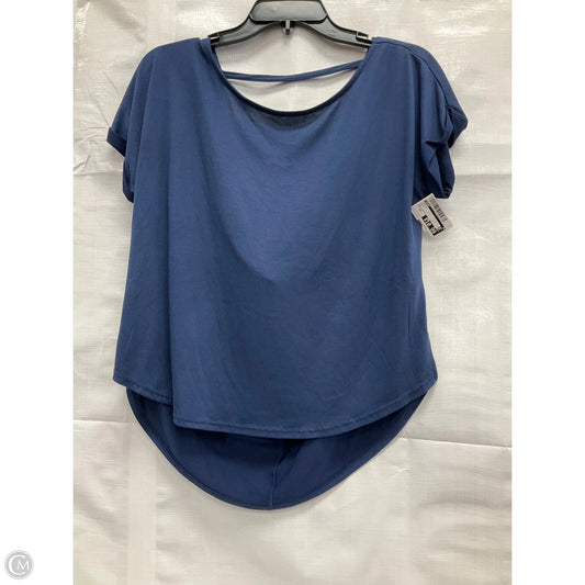 Top Short Sleeve By Miami In Blue, Size: Xs