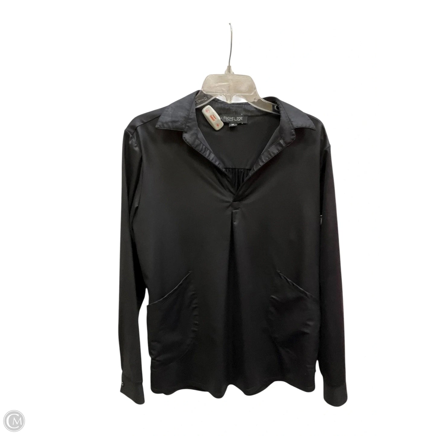 Top Long Sleeve By Rachel Zoe In Black, Size: M