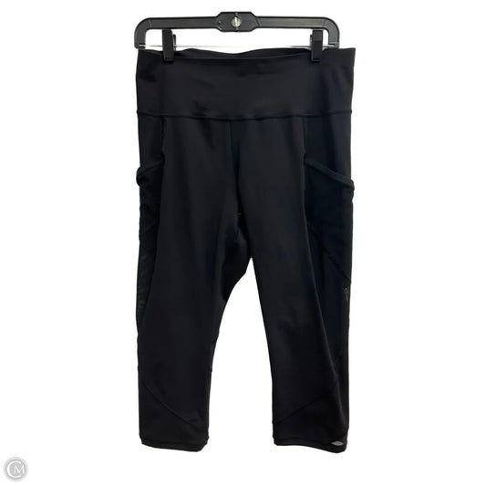 Athletic Capris By Lululemon In Black, Size: 10