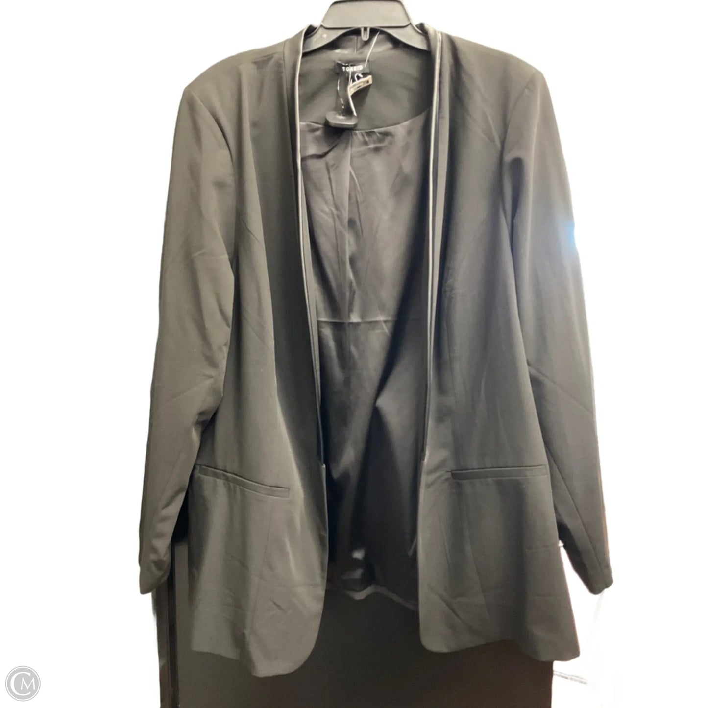 Blazer By Torrid In Black, Size: 3x